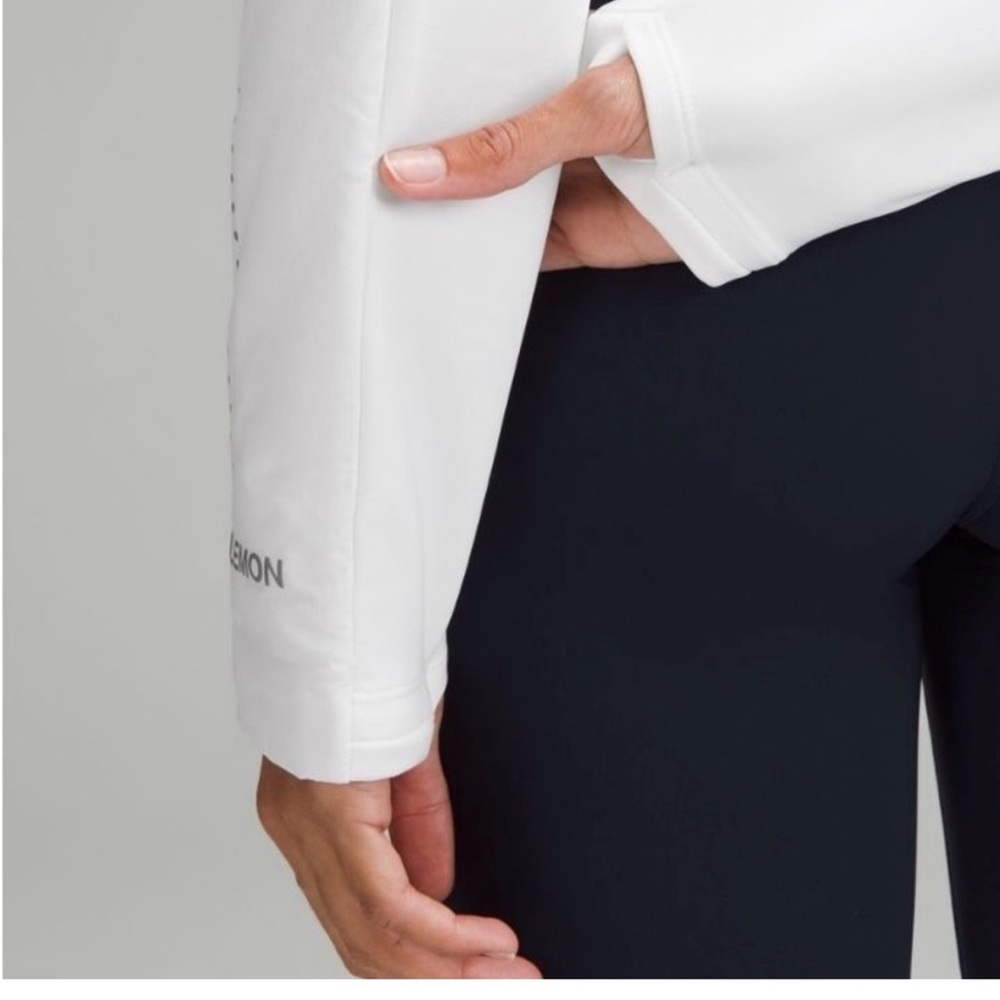 lululemon athletica Women's Push Your Pace White Jacket - Picture 3 of 10